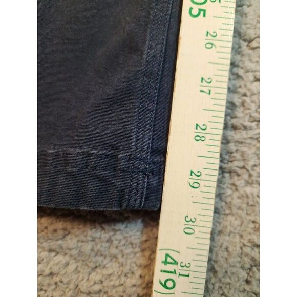 Duluth Trading Women's Curve Setter Waistband Navy Blue Cargo Pockets Size 18x31 - Picture 8 of 16